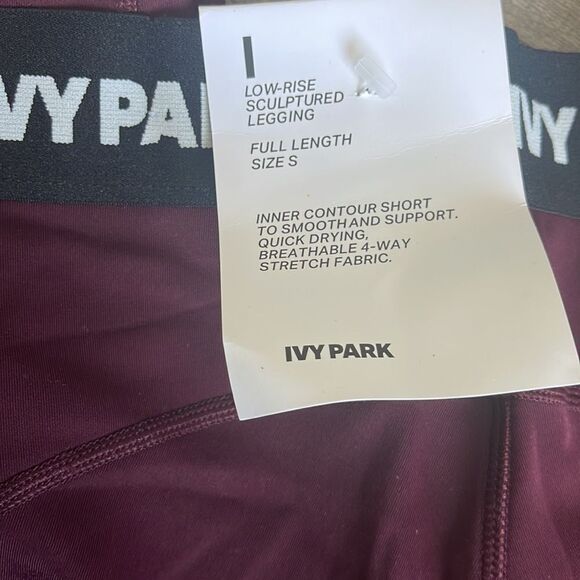 Ivy Park Low-rise Logo Full-length Leggings-red-small - Picture 2 of 3